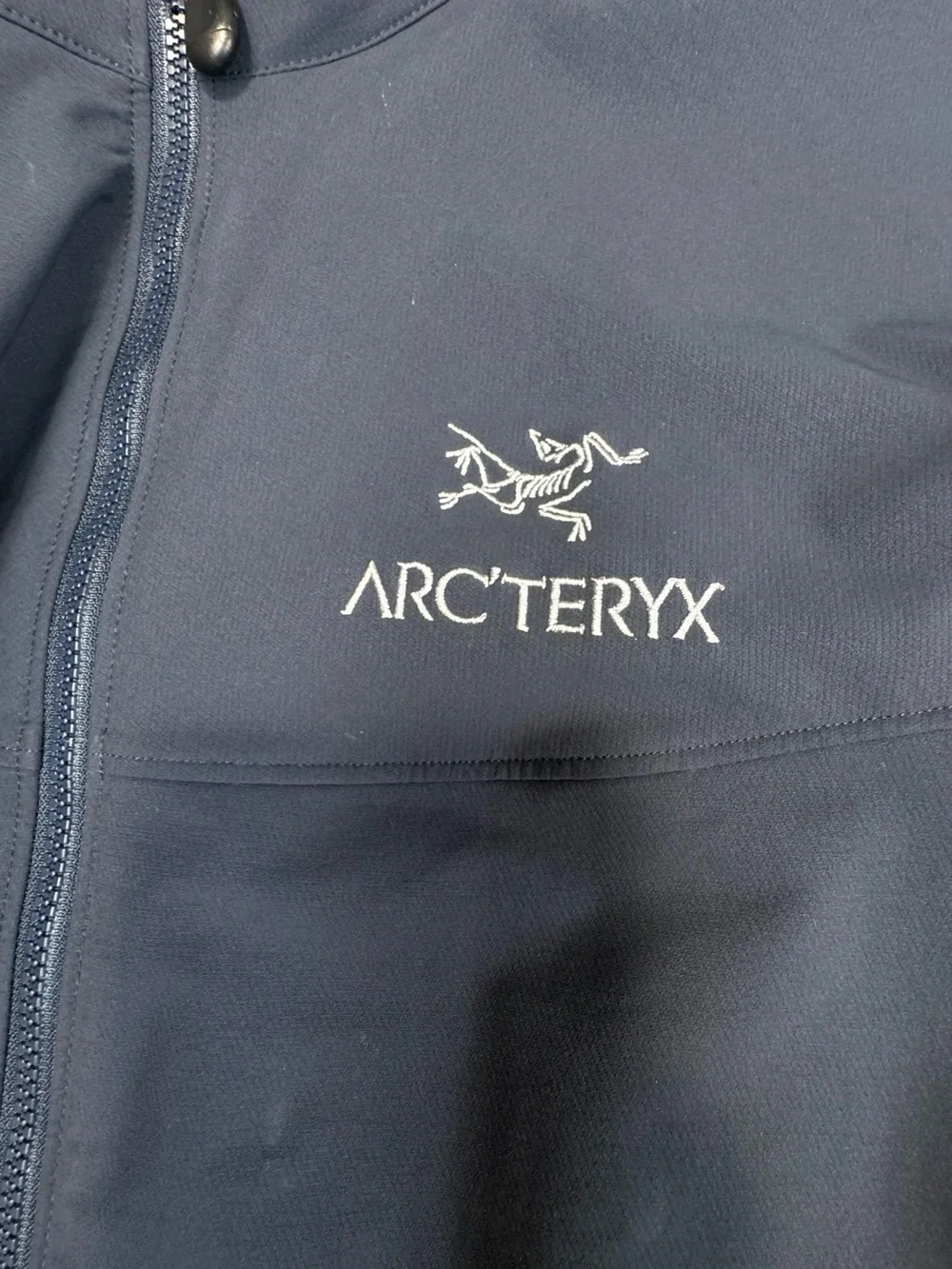 Arc'teryx Gamma LT Jacket Men Large Blue Lightweight Soft Shell Full Zip Hiking
